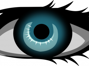 Blue Eyeball Transparent