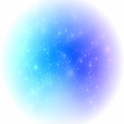 Blue Glow PNG Cutout