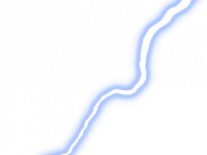 lightning bolt, electric arc, blue energy, dynamic effect, Blue Lightning PNG