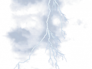 lightning strike, storm clouds, weather phenomenon, electric discharge, Blue Lightning PNG