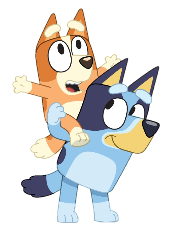 Bluey And Bingo Png Cutout Png All Png All