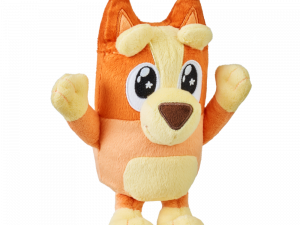 Plush Toy Dog, Cute Stuffed Animal, Adorable Canine Plushie, Kids Soft Toy, Playful Puppy Doll, Bluey and Bingo PNG