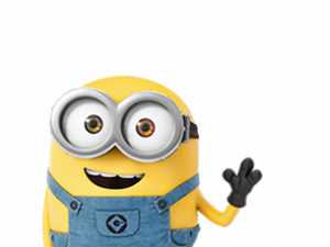 minion character, animated yellow figure, cartoon sidekick, playful mascot, Bob Minion PNG