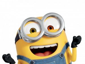 minion character, animated humor, family-friendly, cartoon fun, Bob Minion PNG