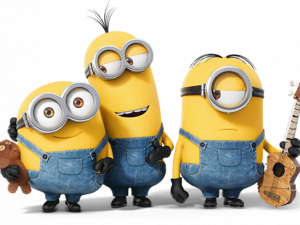 minions, animated characters, comedy film, yellow creatures, Bob Minion PNG