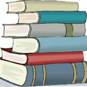 Book Stack Background PNG