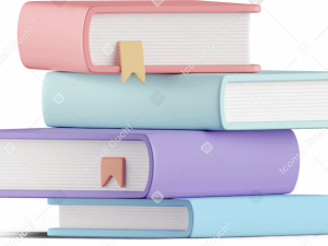 Book Stack PNG