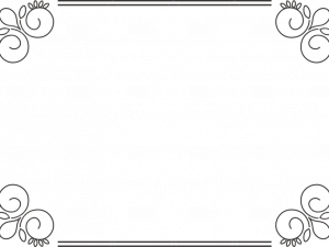 Border Frame PNG Cutout