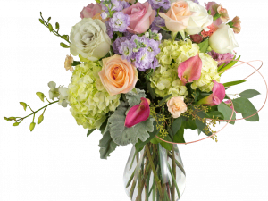 Bouquet Background PNG