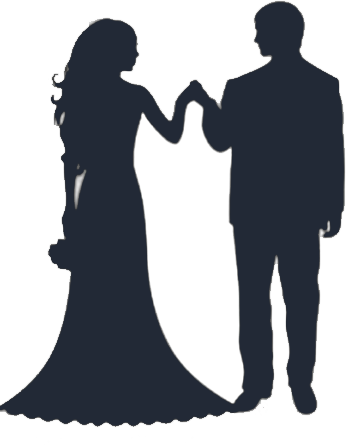 Bride and Groom PNG Clipart