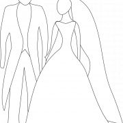 Bride and Groom PNG Images