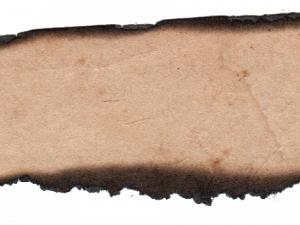 Burned Paper PNG