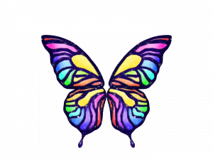 Butterfly Wings Background PNG