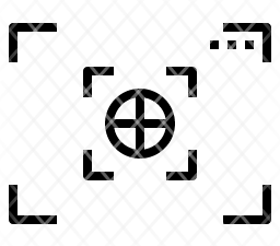 geometric pattern, decorative design, black and white motif, symmetrical artwork, Camera Frame PNG