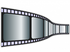 film strip, movie reel, cinematic footage, visual media, Camera Frame PNG