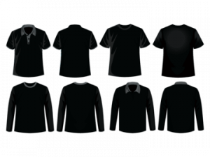 Camisa Negra PNG Image