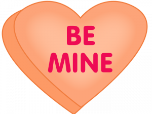 Candy Heart PNG Free Image