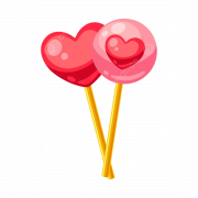 Candy Heart PNG Photo