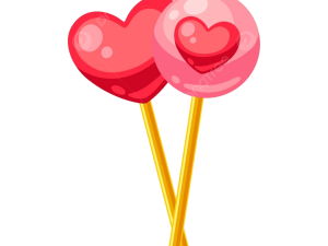 Candy Heart PNG Photo