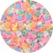 Candy Heart PNG Picture