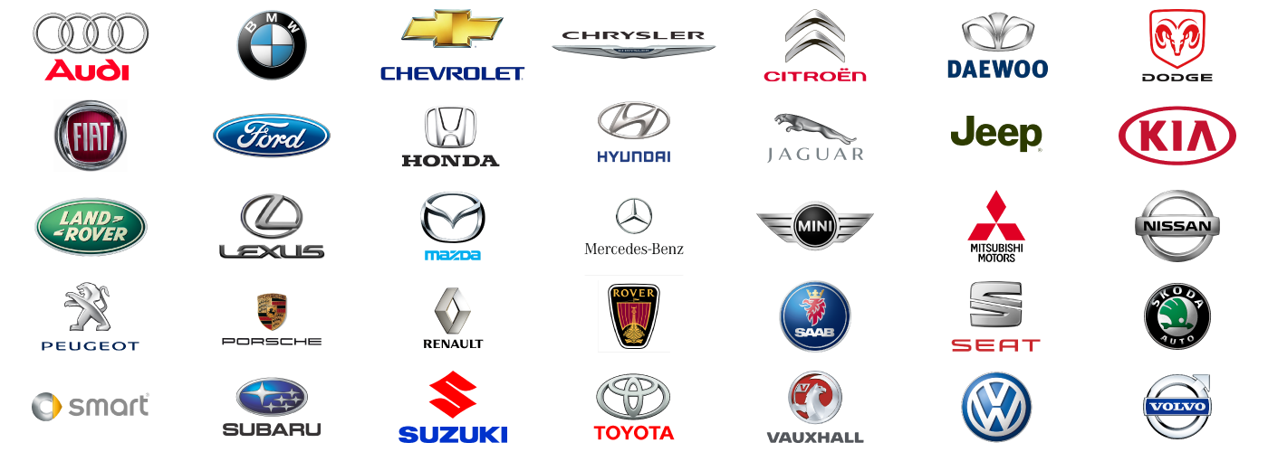 Audio car logo template icon symbol Royalty Free Vector