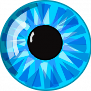 Cartoon Eyeball PNG Cutout