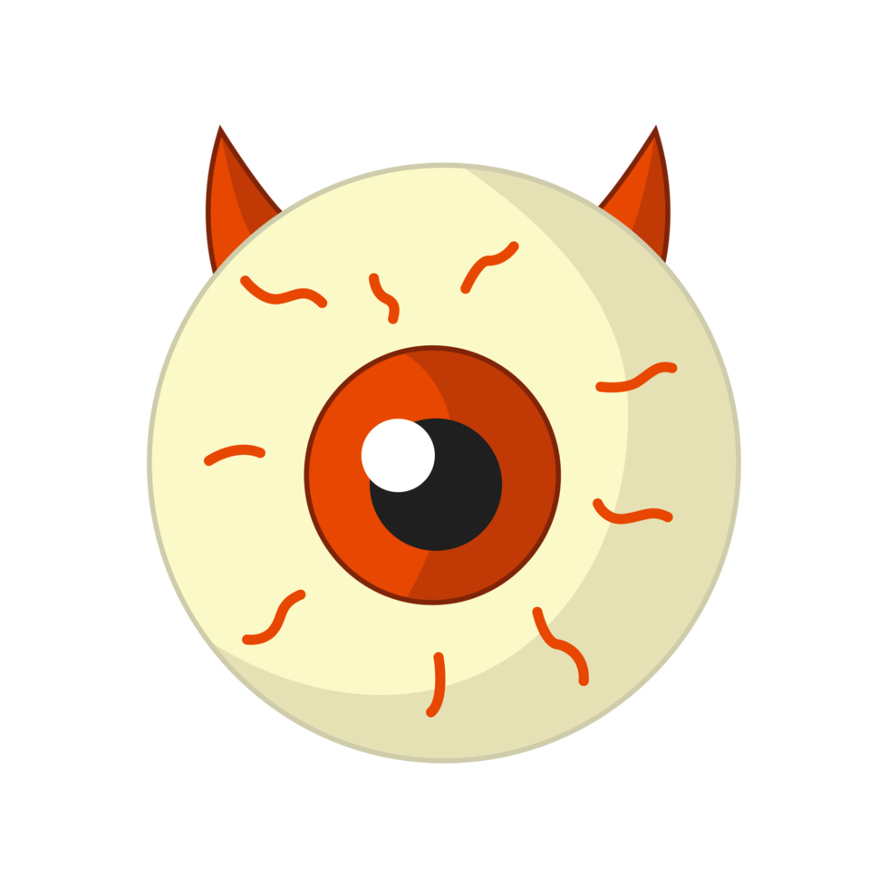 Cartoon Eyeball PNG File