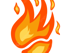 flame icon, fire symbol png, heat graphic, burning illustration