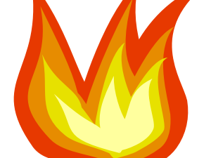 Cartoon Fire No Background