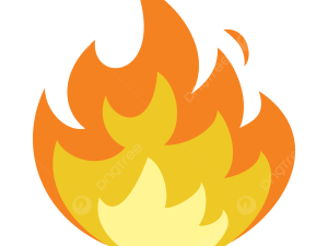 flame icon, fire symbol, heat graphic, combustion illustration, Cartoon Fire PNG