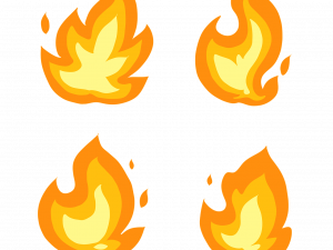 Cartoon Fire PNG Cutout