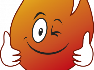 Cartoon Fire PNG Image