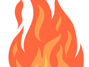 Cartoon Fire PNG Image File