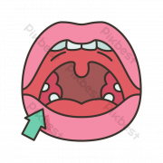 Cartoon Mouth PNG Pic