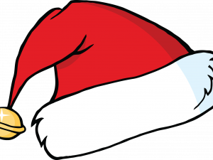 Cartoon Santa Hat PNG Photo