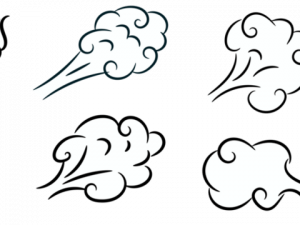 Cartoon Smoke PNG Clipart