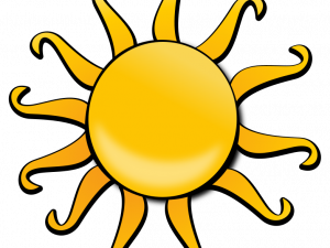 Cartoon Sun PNG Cutout