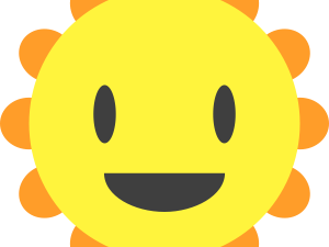 Cartoon Sun PNG Photo