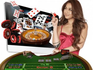 Casino Girl PNG HD Image