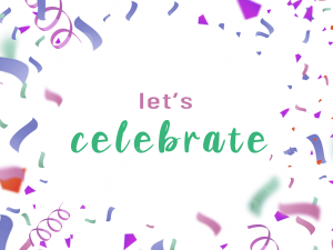 Celebrate No Background