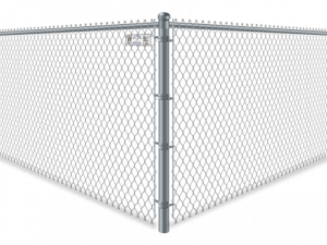 Chain Link Fence PNG Cutout