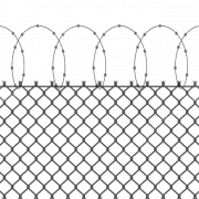 Chain Link Fence PNG File