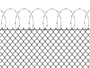 Chain Link Fence PNG File