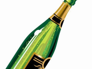 Champagne Bottle PNG