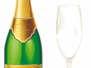 Champagne Bottle PNG Clipart