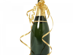 Champagne Bottle PNG Images