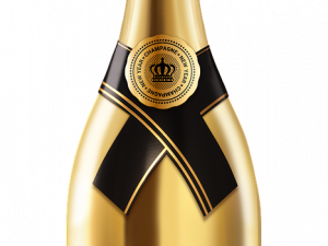 Champagne Bottle PNG Pic