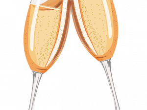 Champagne Glasses Transparent