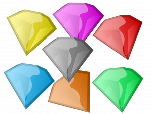 Chaos Emeralds No Background