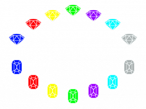 Chaos Emeralds Transparent